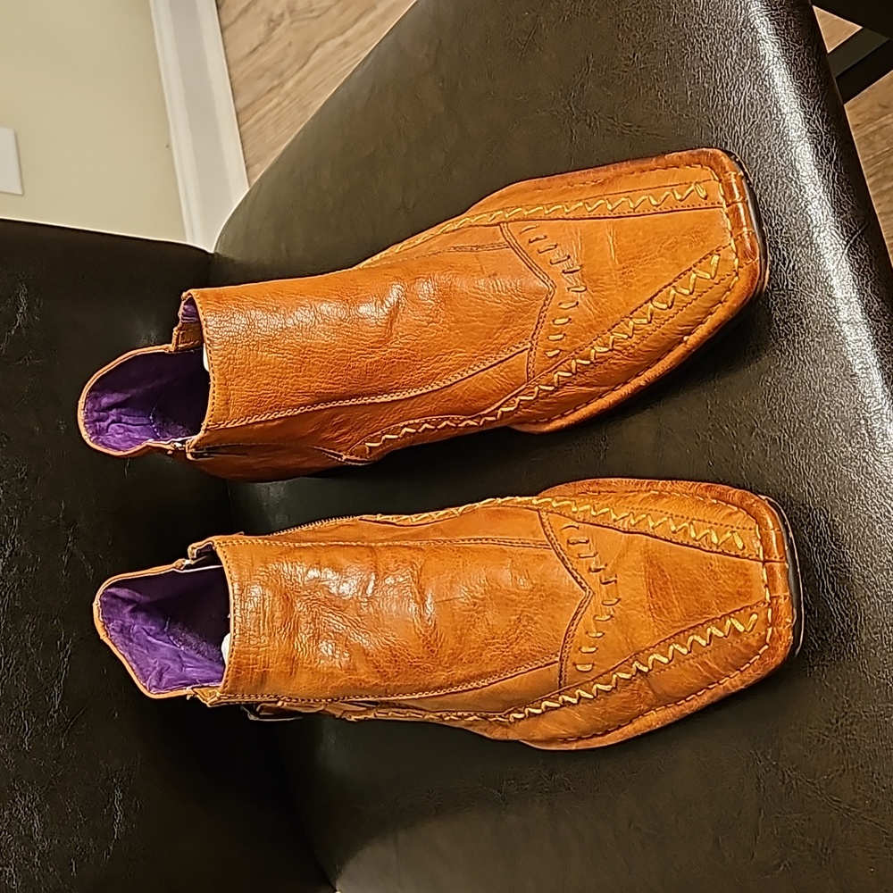 Leather Ankle Boots